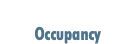 &nbsp;Occupancy